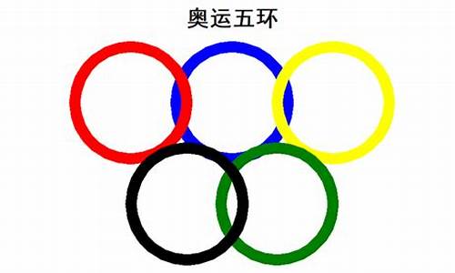 绘制奥运五环图_奥运会五环怎样画